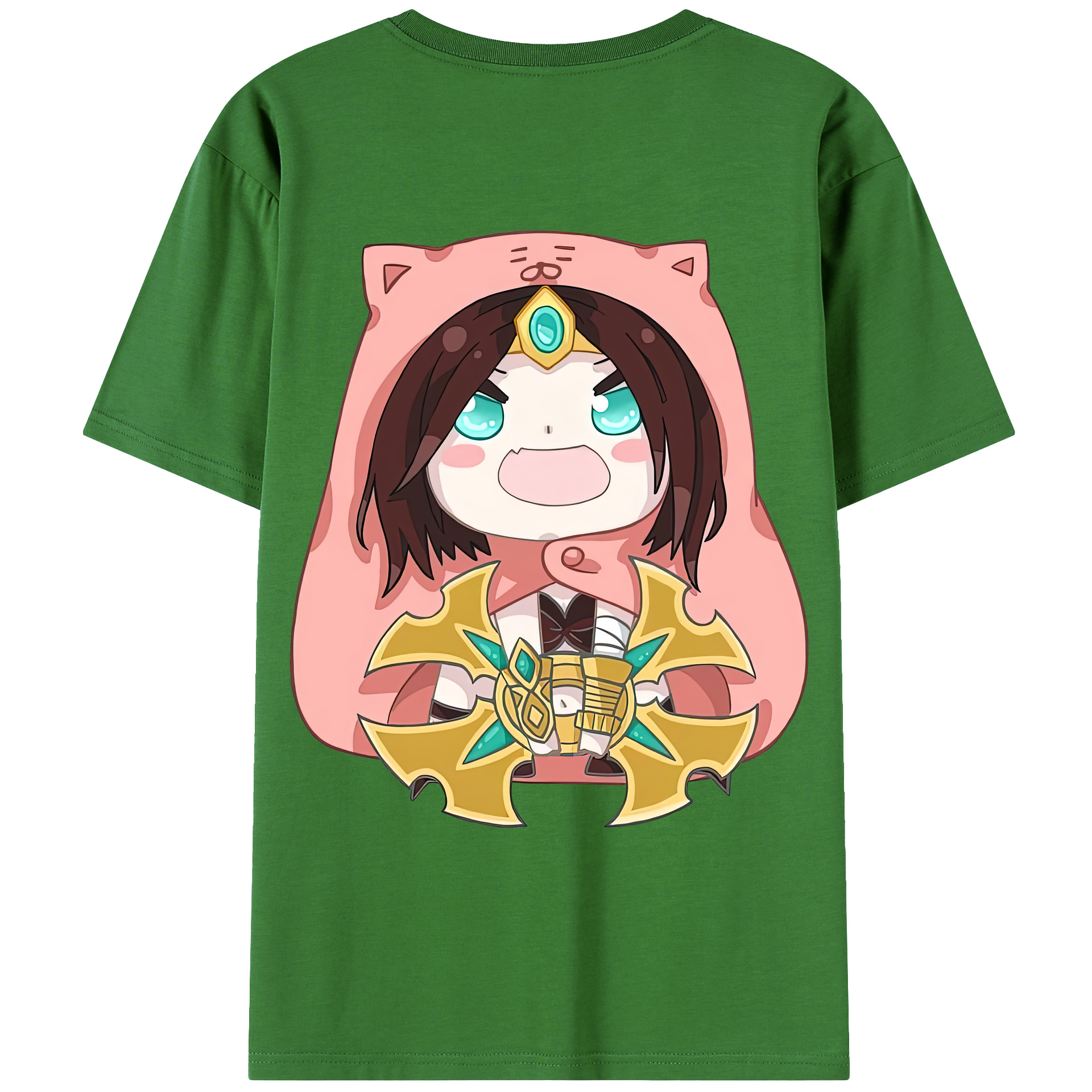 リーグ・オブ・レジェンド League of Legends LOL レディース半袖Tシャツ(バックプリント)